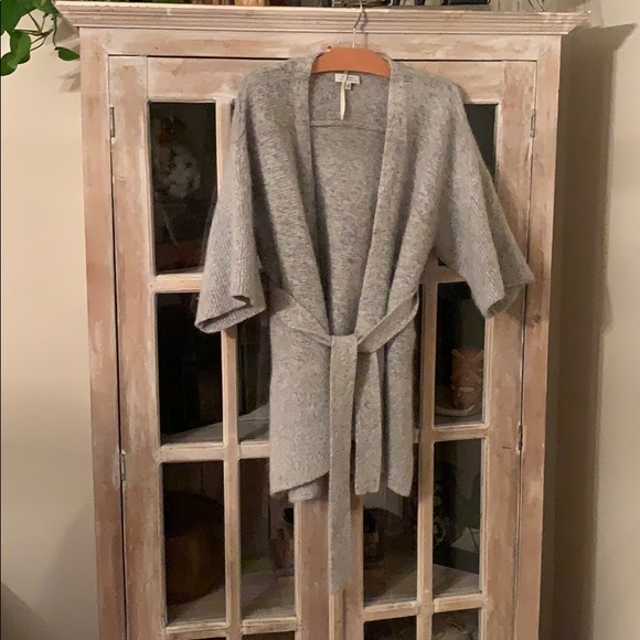 Babaton Sweaters - Wilfred Babaton Phelan tie front Cardigan Sweater